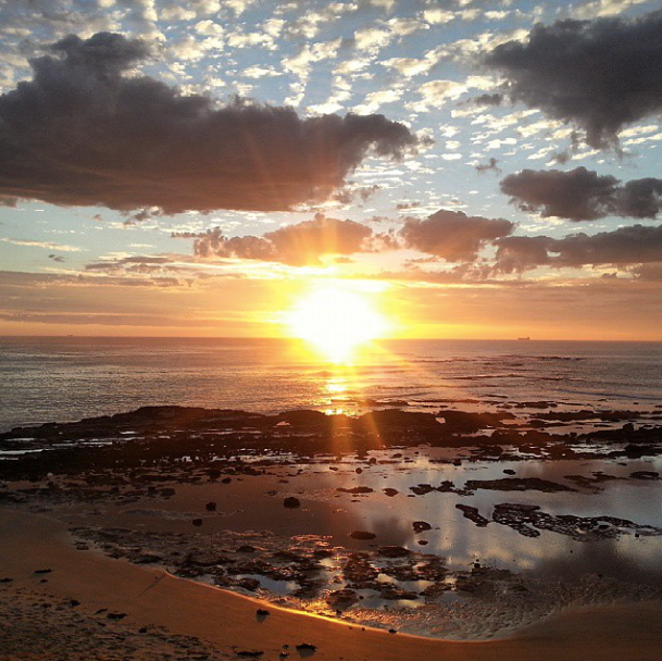 Coal coast sunrises are pretty special too!